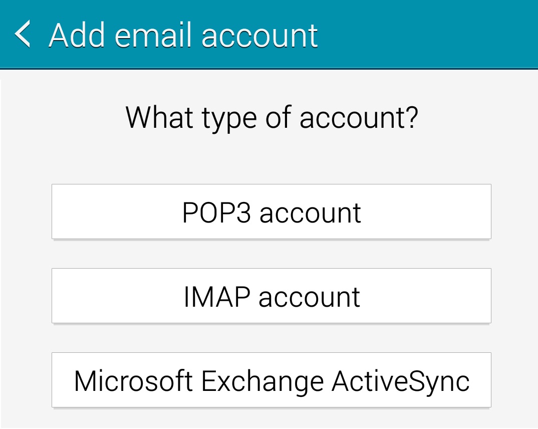 imap account